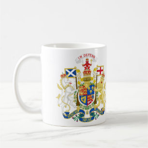 Coat Of Arms Of Great Britain In Scotland Coffee Mug