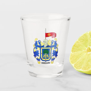 Coat of Arms of Guadalajara, Mexico Shot Glass