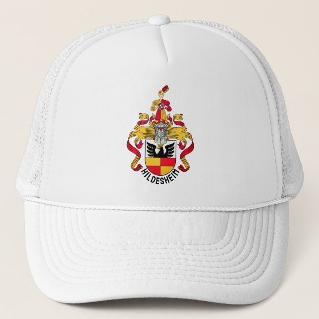 Coat of Arms of Hildesheim, Germany Trucker Hat (Front)