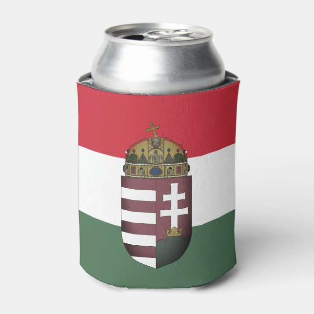 Coat of Arms of Hungary Can Cooler (Can Front)
