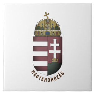 Coat of Arms of Hungary Tile