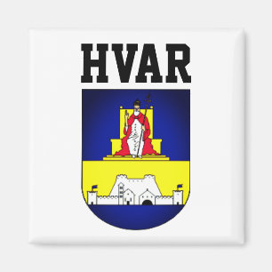 Coat of arms of Hvar - Croatia Magnet