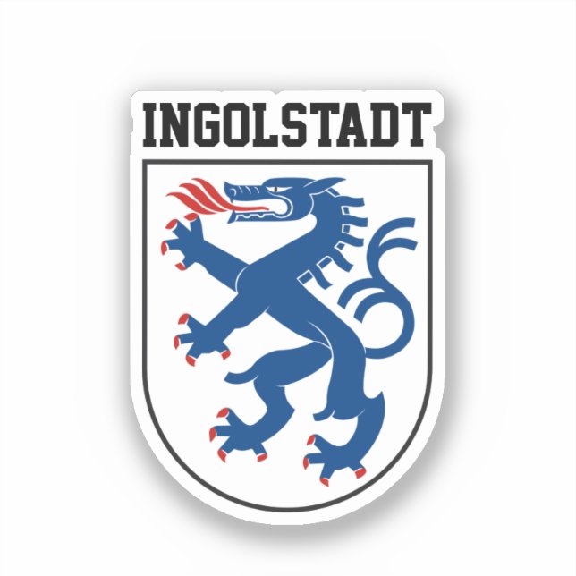 Coat of Arms of Ingolstadt, Bavaria - GERMANY (Front)