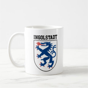 Coat of Arms of Ingolstadt, Bavaria - GERMANY Coffee Mug