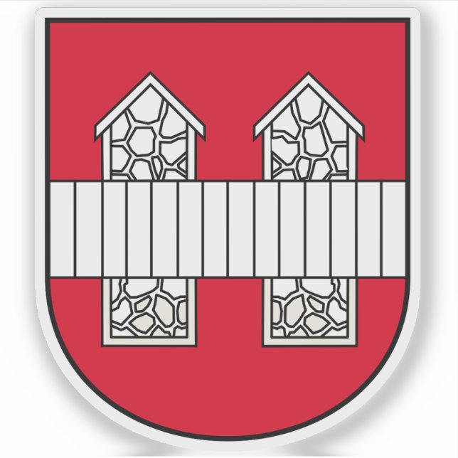 Coat of arms of Innsbruck, Austria (Front)