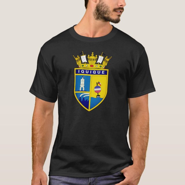 Coat of Arms of Iquique, Chile T-Shirt (Front)