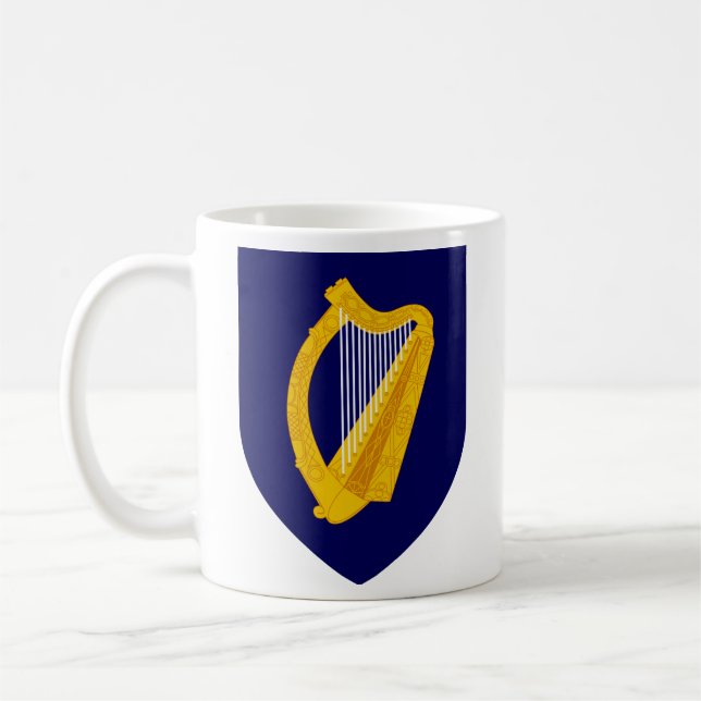 Coat of arms of Ireland Coffee Mug (Left)