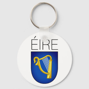 Coat of Arms of Ireland Key Ring