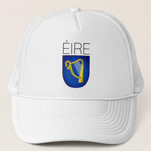 Coat of Arms of Ireland Trucker Hat (Front)