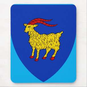 Coat of arms of Istria in Croatia Mouse Mat