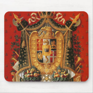 Coat of Arms of Italy, design for a tapestry Mouse Mat