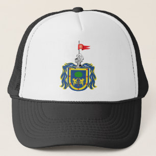Coat of Arms of Jalisco Mexico Official Symbol Trucker Hat