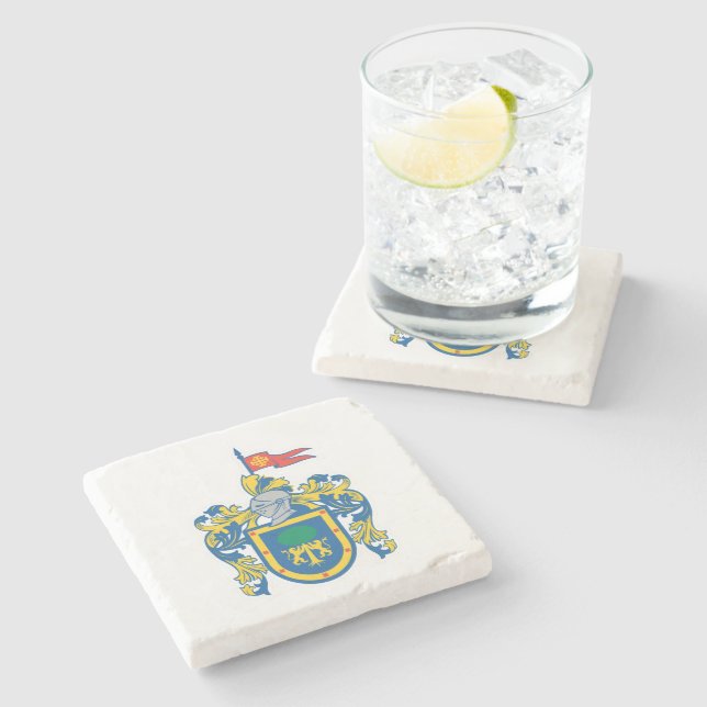 Coat of Arms of Jalisco, Mexico Stone Coaster (Side)