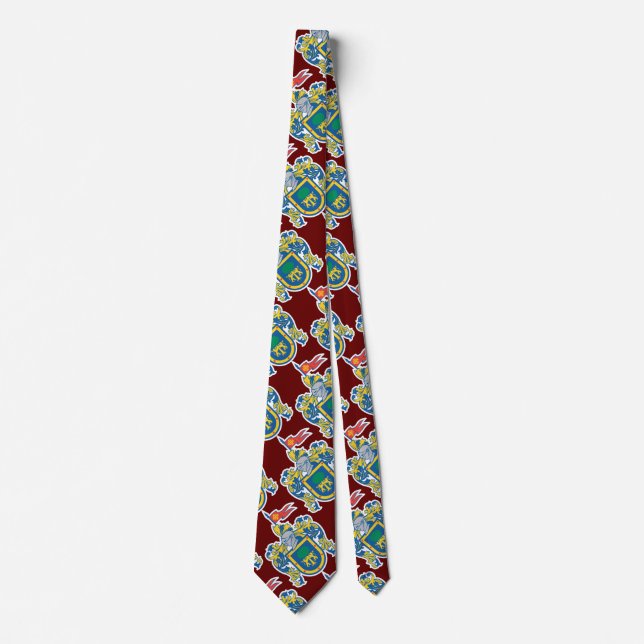 Coat of Arms of Jalisco, Mexico Tie (Front)