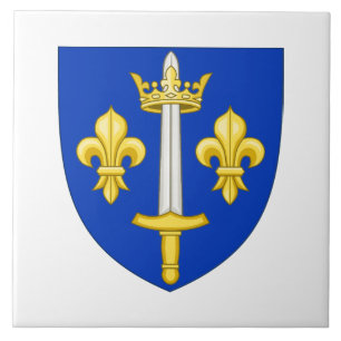 Coat of Arms of Jeanne d'Arc Tile
