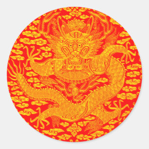 Coat of Arms of Joseon Korea Classic Round Sticker