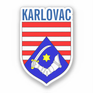 Coat of Arms of Karlovac County, Croatia