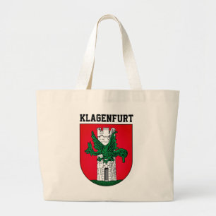 Coat of Arms of Klagenfurt - AUSTRIA Large Tote Bag