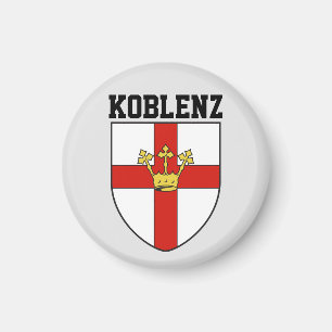 Coat of Arms of Koblenz, Germany Magnet