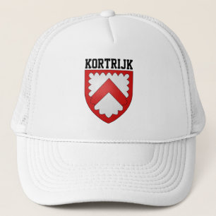 Coat of arms of Kortrijk, Belgium Trucker Hat