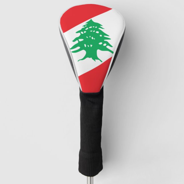 Coat of Arms of Lebanon Golf Head Cover (Front)