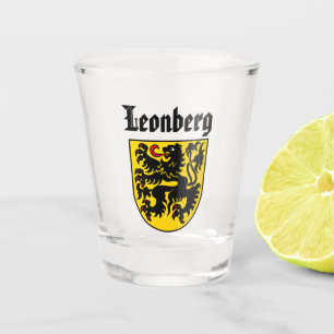 Coat of arms of Leonberg, Germany Shot Glass
