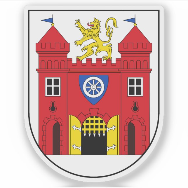Coat of arms of Liberec, Czech Republic (Front)