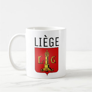 Coat of Arms of Liège, Belgium Coffee Mug