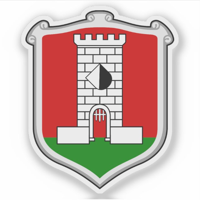 Coat of arms of Lysá nad Labem, Czech Republic (Front)