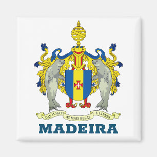Coat of Arms of Madeira, Portugal Magnet