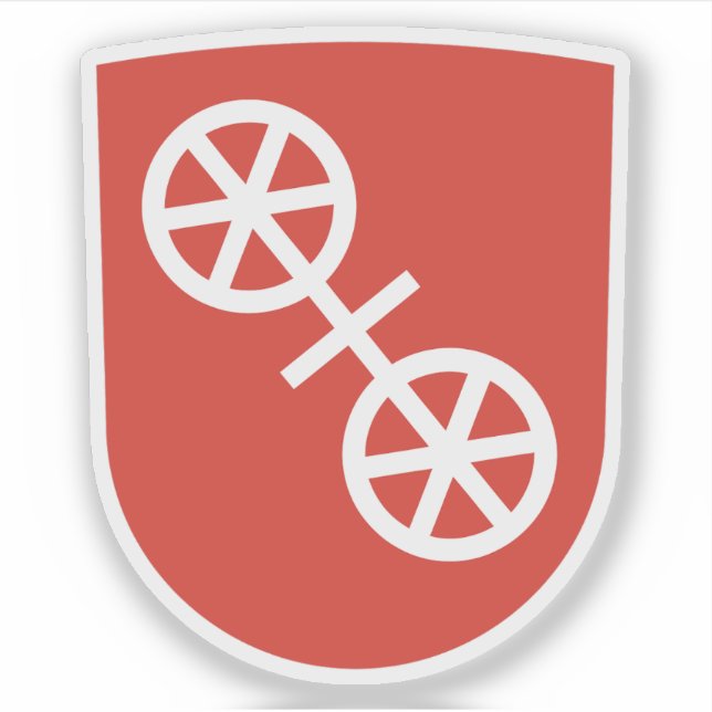 Coat of arms of Mainz, Germany (Front)