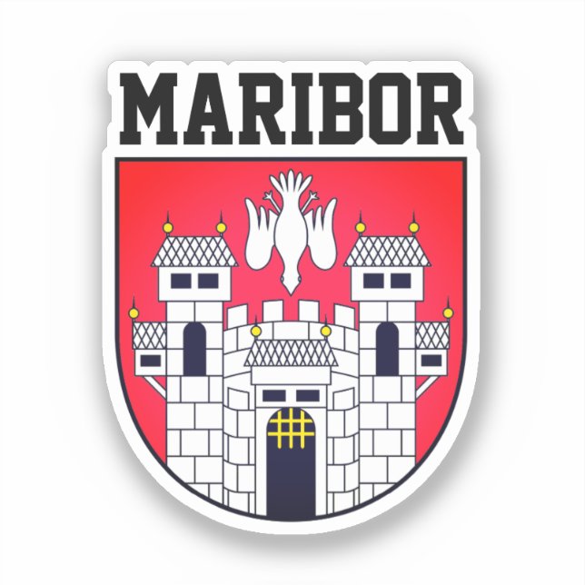 Coat of arms of Maribor - SLOVENIA (Front)