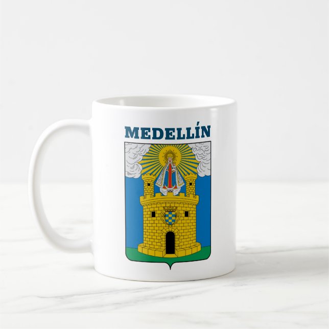 Coat of Arms of Medellín, Colombia Coffee Mug (Left)