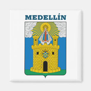 Coat of Arms of Medellín, Colombia Magnet