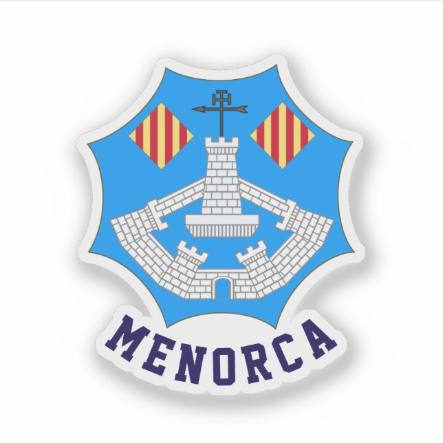 Coat of Arms of Menorca, Spain (Front)