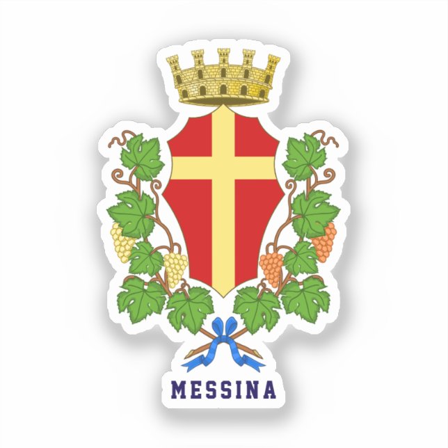 Coat of arms of Messina, Sicily (Front)
