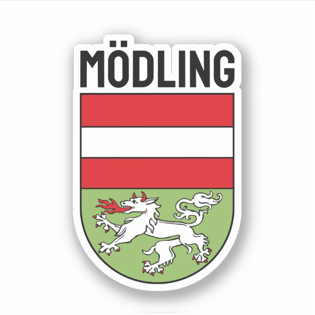 Coat of Arms of Mödling, AUSTRIA (Front)