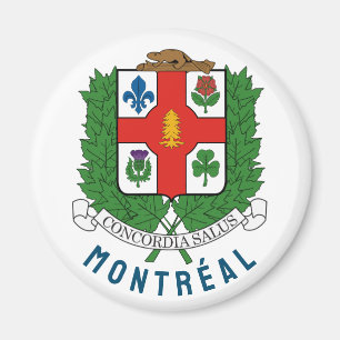 Coat of Arms of Montréal, CANADA Magnet
