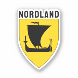 Coat of Arms of Nordland fylke - NORWAY