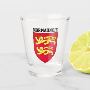 Coat of Arms of Normandy - FRANCE Shot Glass