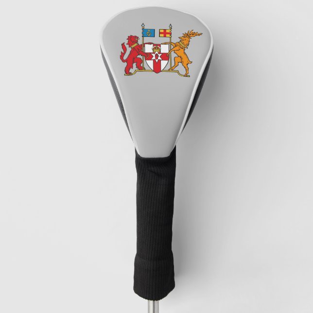 Coat of Arms of Northern Ireland Golf Head Cover (Front)