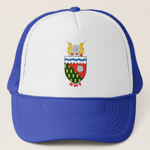 Coat of arms of Northwest Territories - CANADA Trucker Hat
