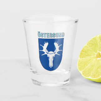 Coat of arms of Östersund - Sweden Shot Glass