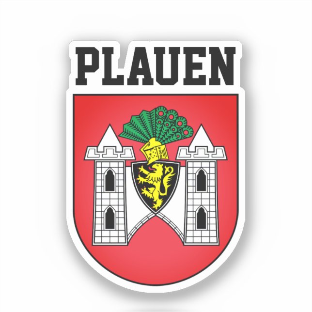 Coat of Arms of Plauen, Germany (Front)