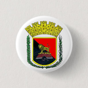Coat of Arms of Ponce, Puerto Rico 3 Cm Round Badge