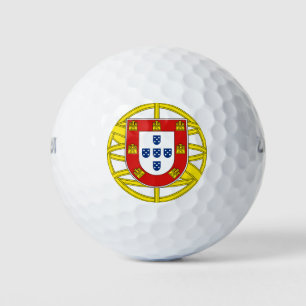 Coat of Arms of Portugal (Lesser coa) Golf Head Co Balls