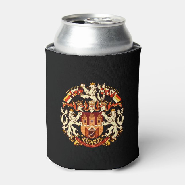 Coat of Arms of Prague Can Cooler (Can Front)
