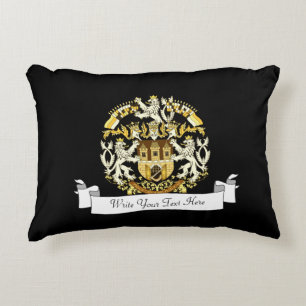 Coat of Arms of Prague Decorative Pillow