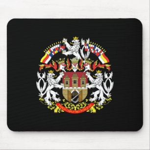 Coat of Arms of Prague Mouse Mat