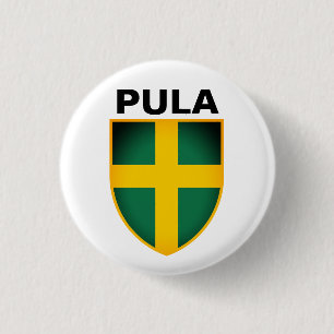 Coat of Arms of Pula (Istria), Croatia 3 Cm Round Badge